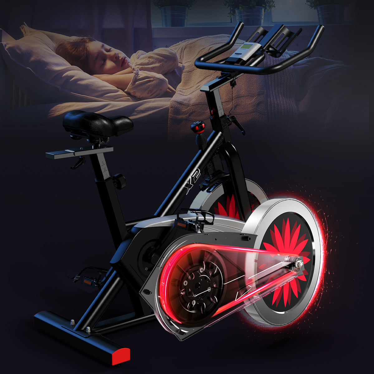 JOROTO X2 Indoor Bike mit Magnetbremse und 16kg Schwungrad