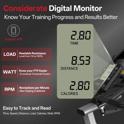 JOROTO X2PRO Bluetooth Indoor Bike mit 16kg Schwungrad