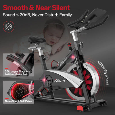 JOROTO X2PRO Bluetooth Indoor Bike mit 16kg Schwungrad