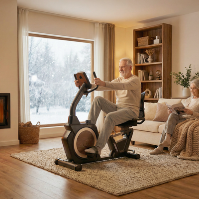 JOROTO JH50 Liegeheimtrainer mit 16 Widerstandsstufen und 180kg Belastbarkeit