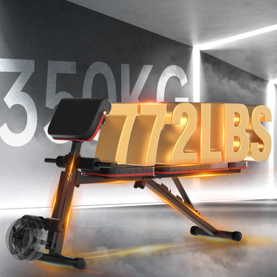 JOROTO MD55 Multifunktions-Hantelbank – 450kg Kapazität, Bein- & Bizpstrainer