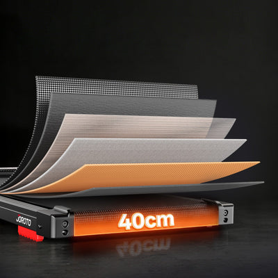 JOROTO F10 Kompaktes Under-Desk Laufband – 4% Steigung & App-Steuerung