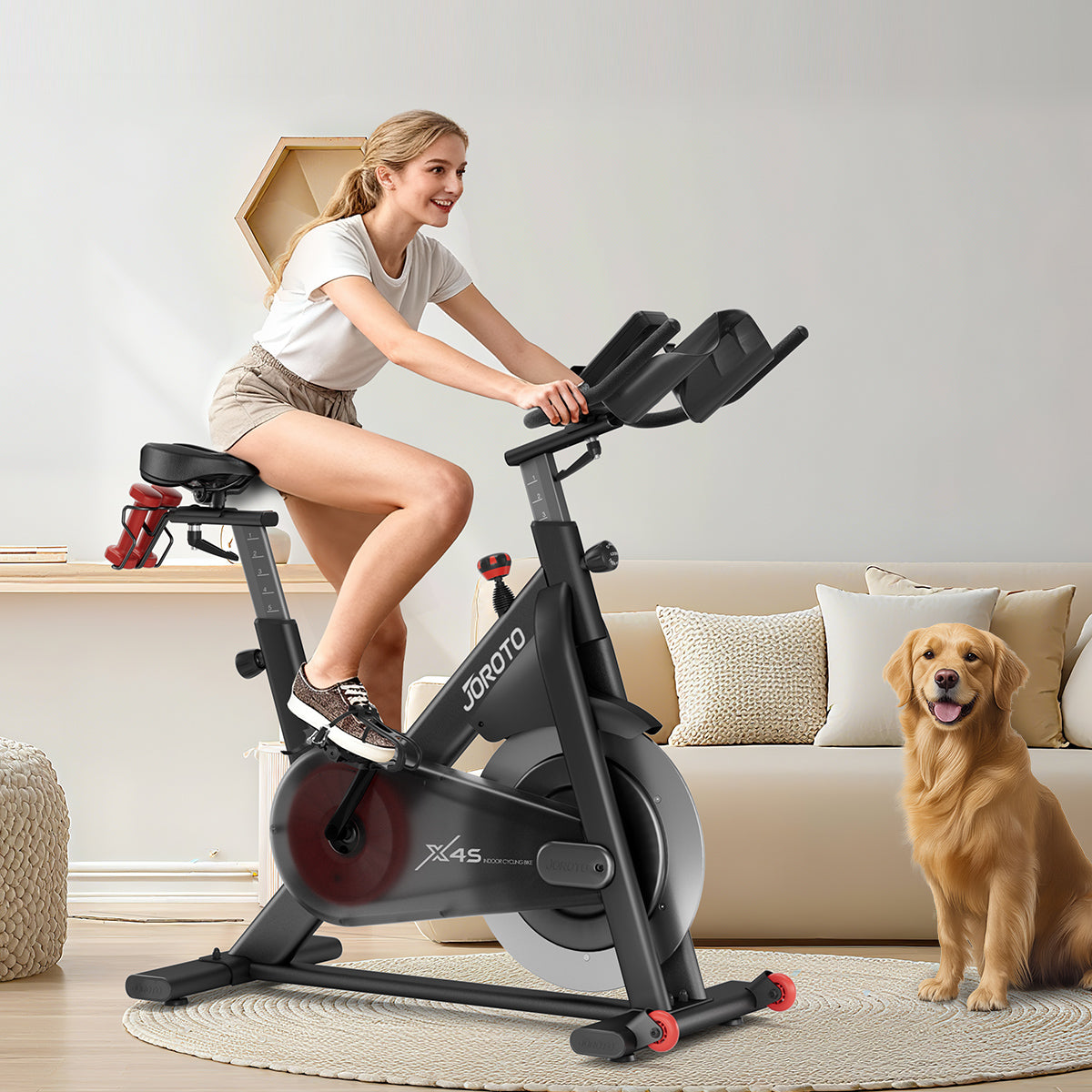 JOROTO X4S Smart Bike mit elektromagnetischem Widerstand