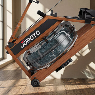 JOROTO MR380 Wasser-Rudergerät aus Eichenholz – Faltbar mit 28L Tank