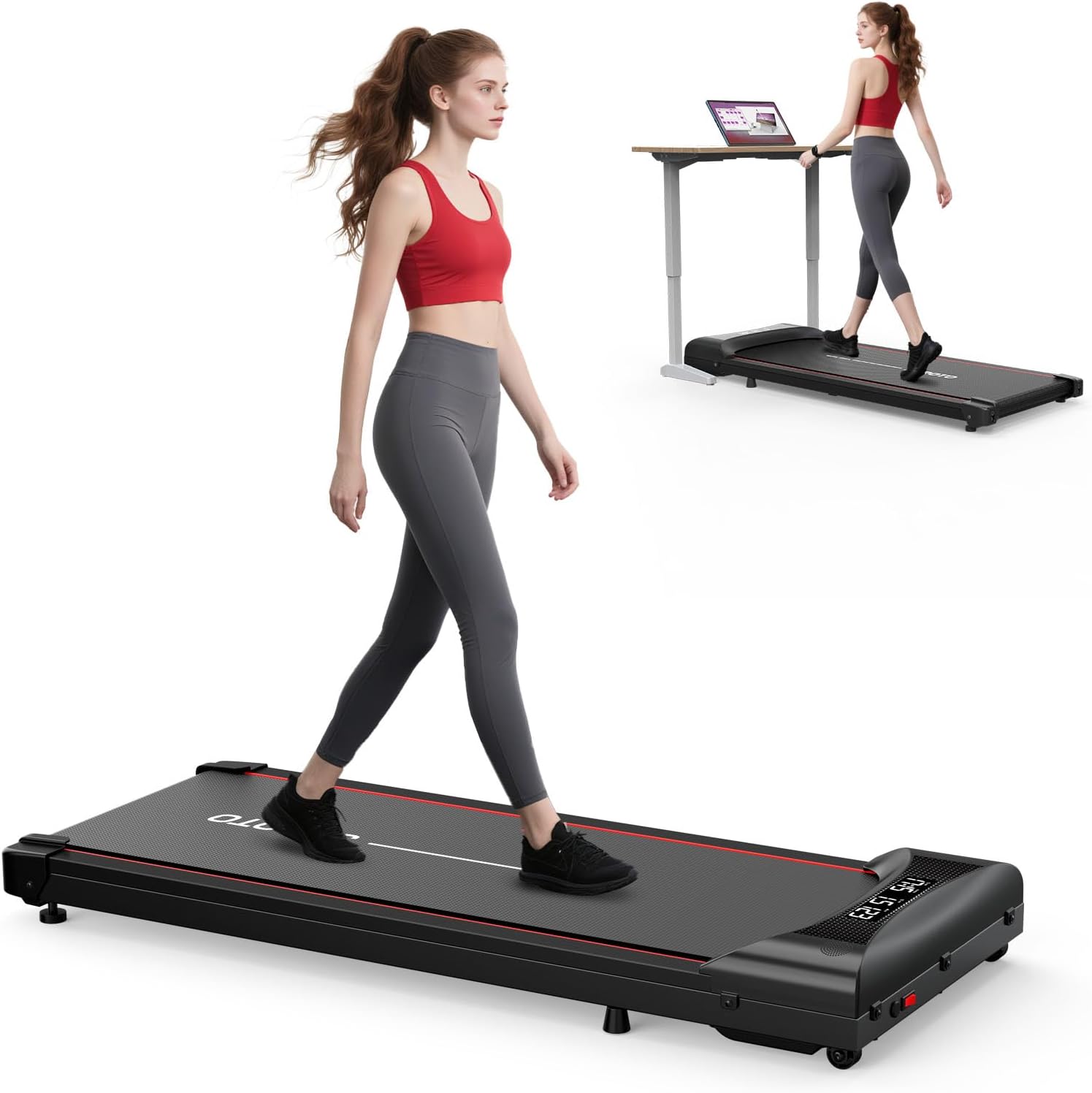 JOROTO JW20 Kompaktes Walking Pad – 2,25 HP Motor & Fernbedienung