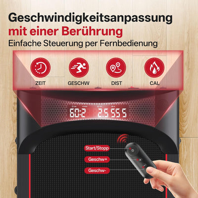 JOROTO JW20 Kompaktes Walking Pad – 2,25 HP Motor & Fernbedienung