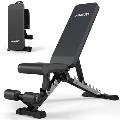 JOROTO MD60 Hantelbank – 360kg Kapazität, Klappbar & 99% Vormontiert